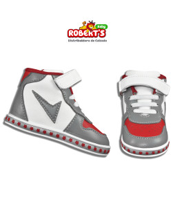 ROBERT'S J NAVY GRIS/ROJO...